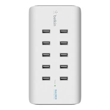 10Port 2.4A Usb Char Inc Eu Uk Plugs