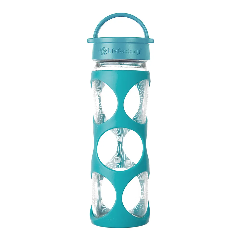 16oz Glass Bottle with Classic Cap and Silicone Sleeve