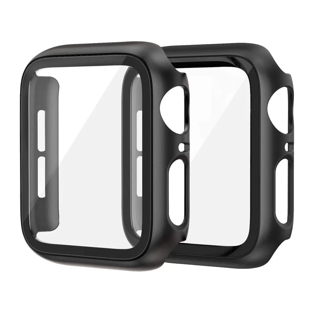 2 Pack Hard Pc Case Compatible With Apple Watch Series 6