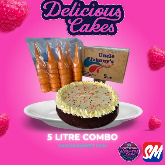 5 Litre Combo [PICK UP FROM DELICIOUS CAKES, LEPEA]