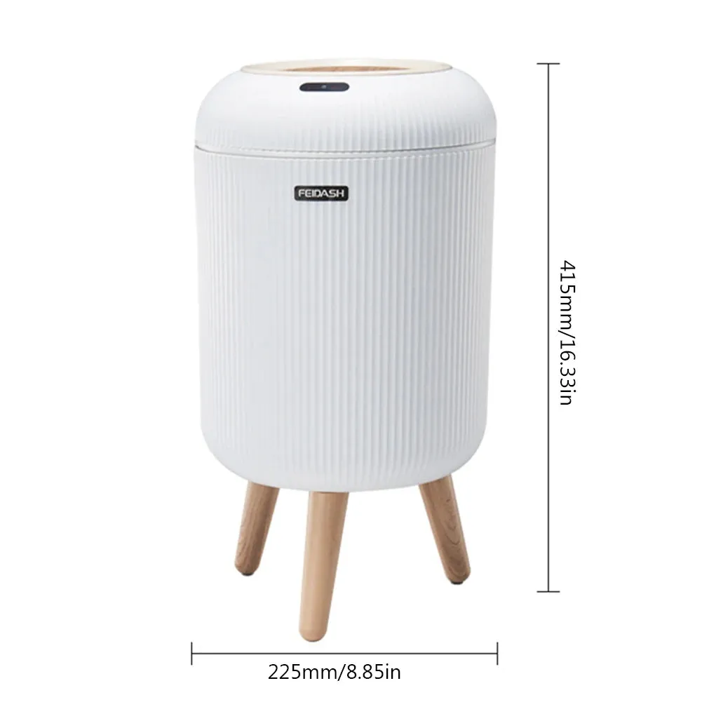 9.5L/10L Smart Dustbin with Lid Automatic Sensor,  Kitchen Trash Bin Electric Garbage Bin for Kitchen/Bedroom/Living Room/Office