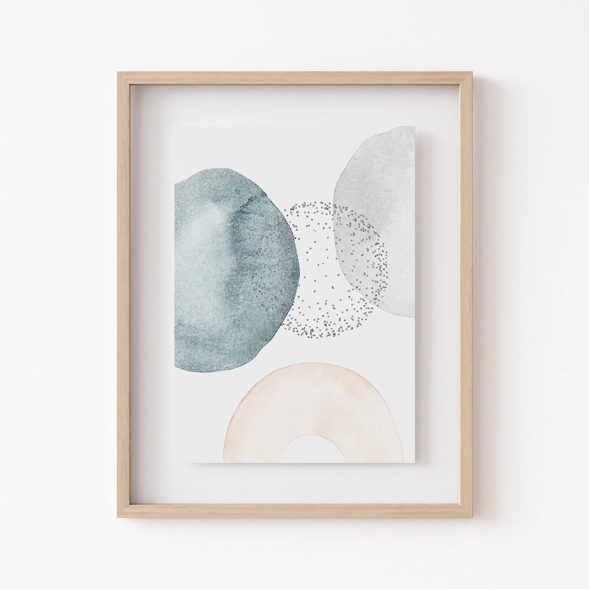 Abstract Watercolor Art Print