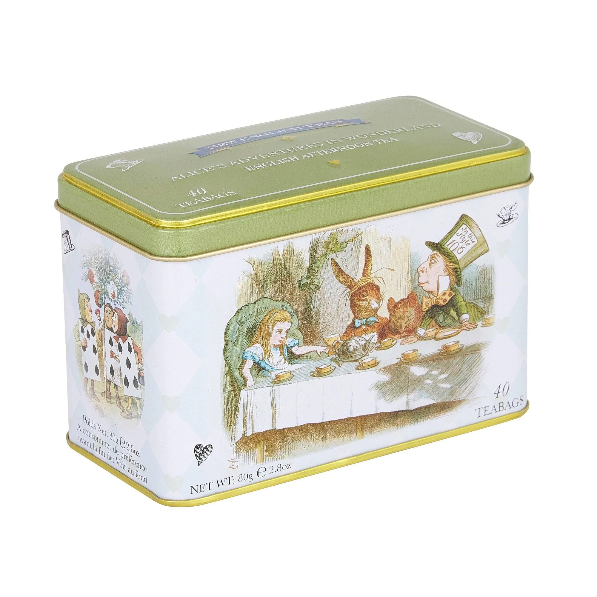 Alice In Wonderland Tea Tin