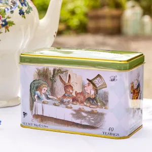 Alice In Wonderland Tea Tin