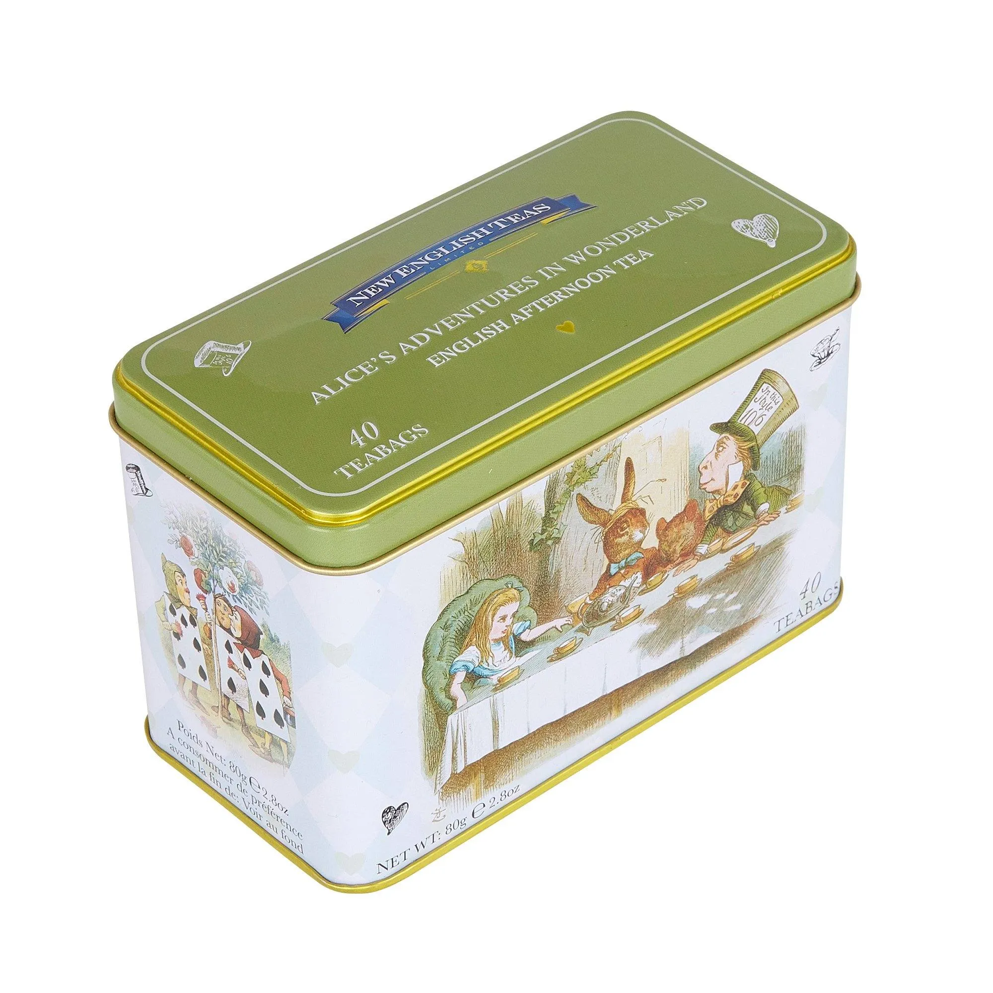 Alice In Wonderland Tea Tin