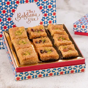 Assorted Basbousa Box (Egyptian Cake) - 300 gm