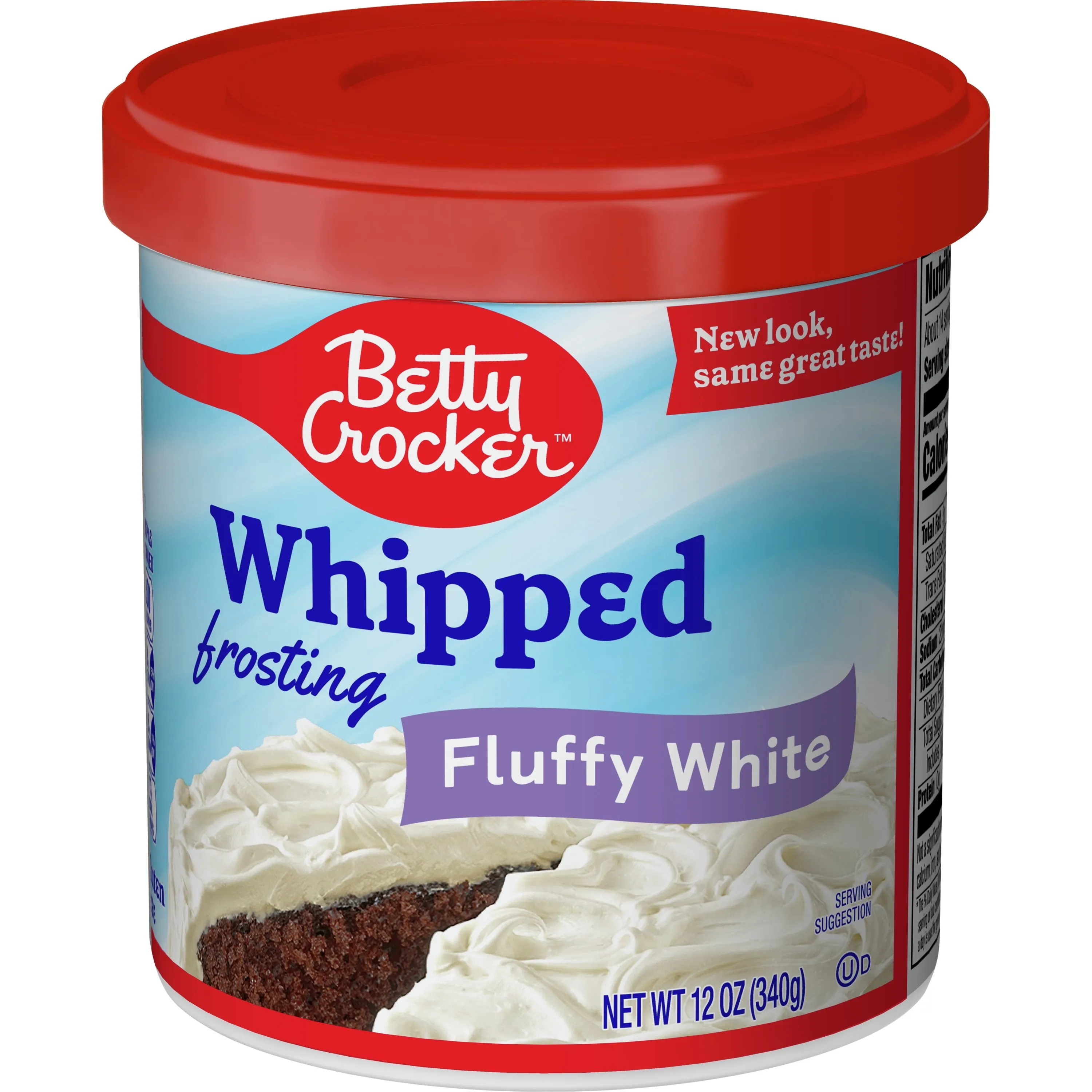 Betty Crocker Gluten Free Whipped Fluffy White Frosting, 12 oz.