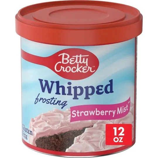 Betty Crocker Gluten Free Whipped Strawberry Mist Frosting, 12 oz.