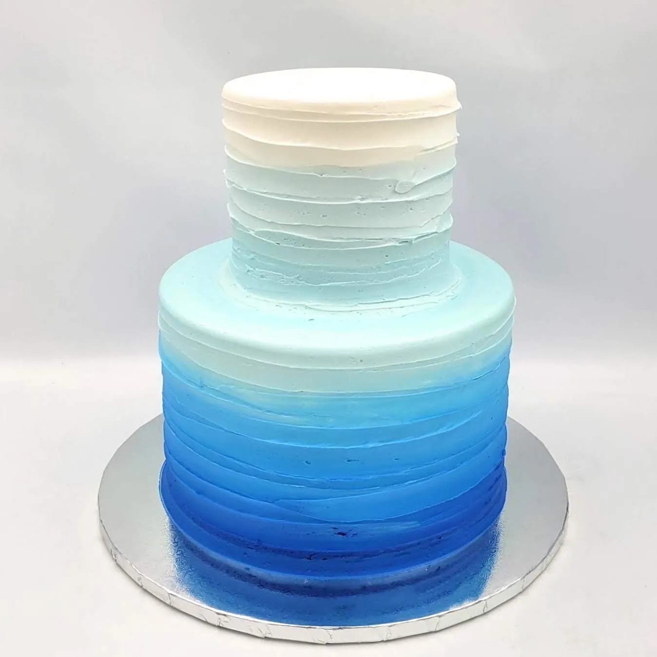 Blue Ombre Tiered