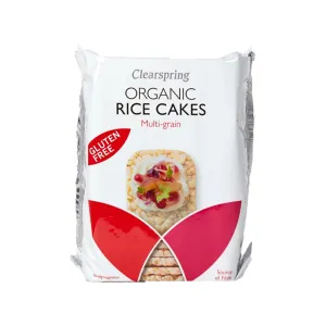 Clearspring Organic Rice Cakes Multigrain