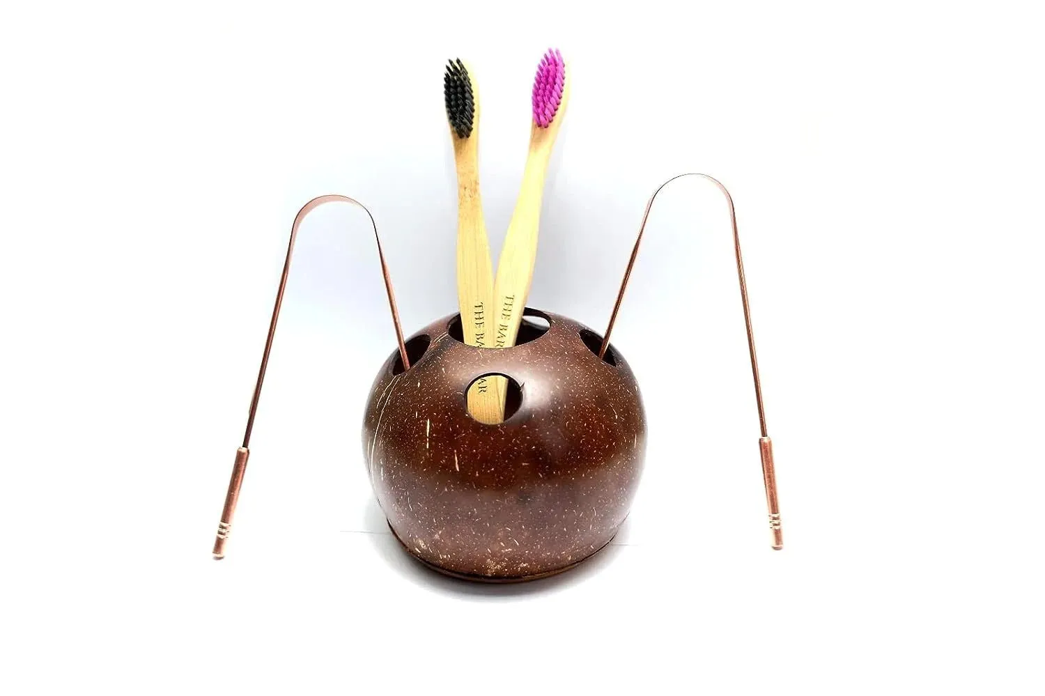 Coconut Shell Tooth Brush Stand