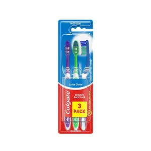 Colgate Extra Clean Toothbrush (3 Pack)