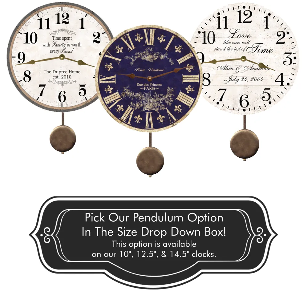 Customizable Crab Wall Clock – Add Your Personal Touch