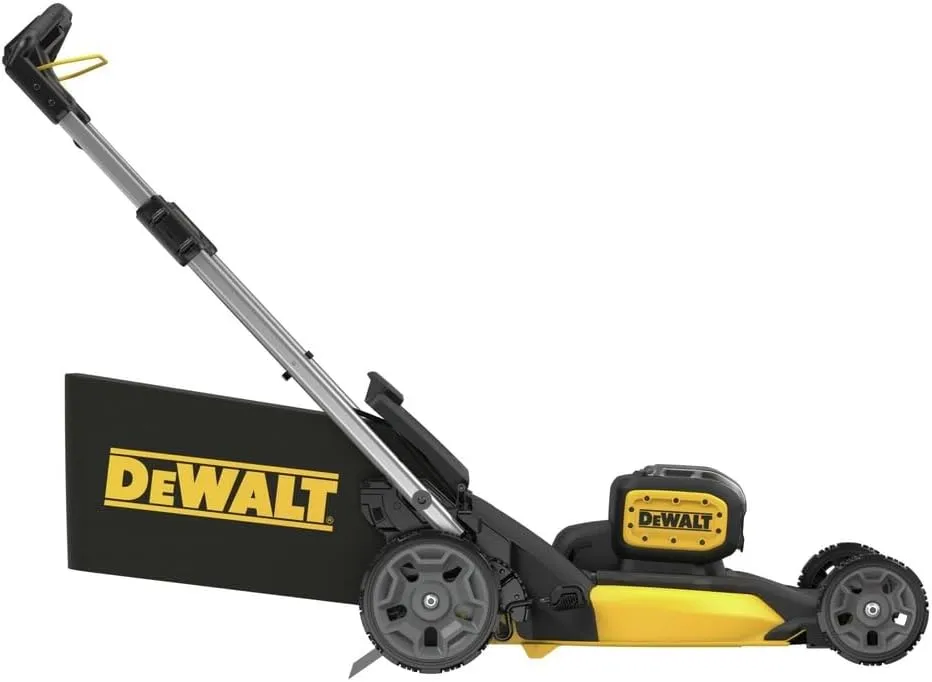 DEWALT 20-Volt MAX 21.5 in. Lithium-Ion Battery Powered Walk Behind Push Mower with Two (2) 10.0 Ah Batteries and Chargers