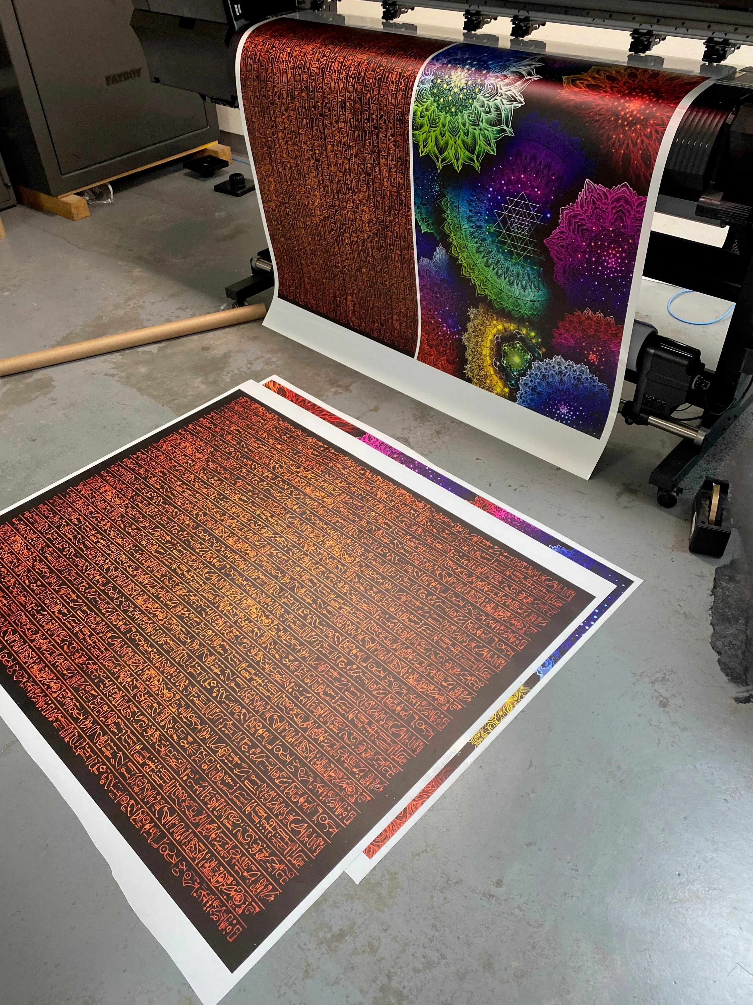 DRIPTSY DIY VINYL AREA RUG