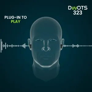 DwOTS 323 Black Earbuds