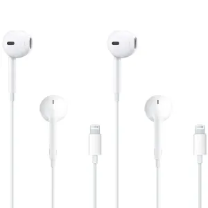 EarPods Compatible for Apple devices  with Lightning Connector (PACK of 2)