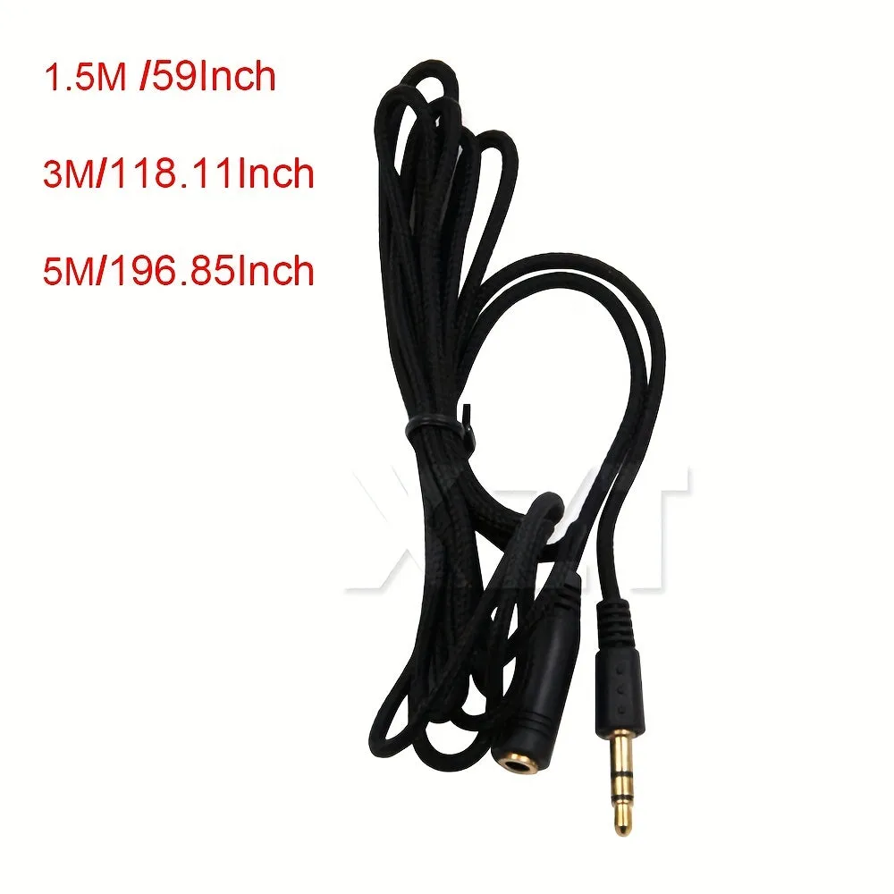 Extend Your Audio Reach 3.5mm Jack Female to Male Stereo Audio Extension Cable