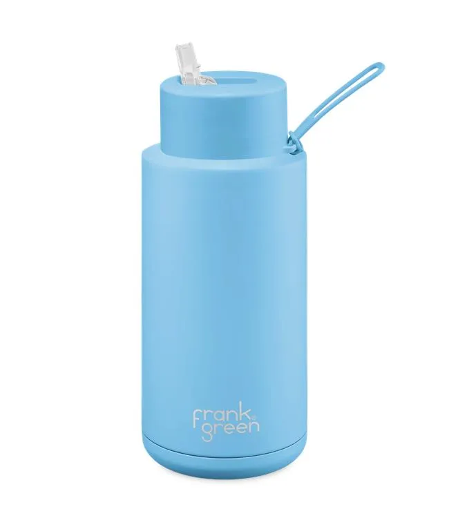 Frank Green 34oz Reusable bottle (Sky Blue)