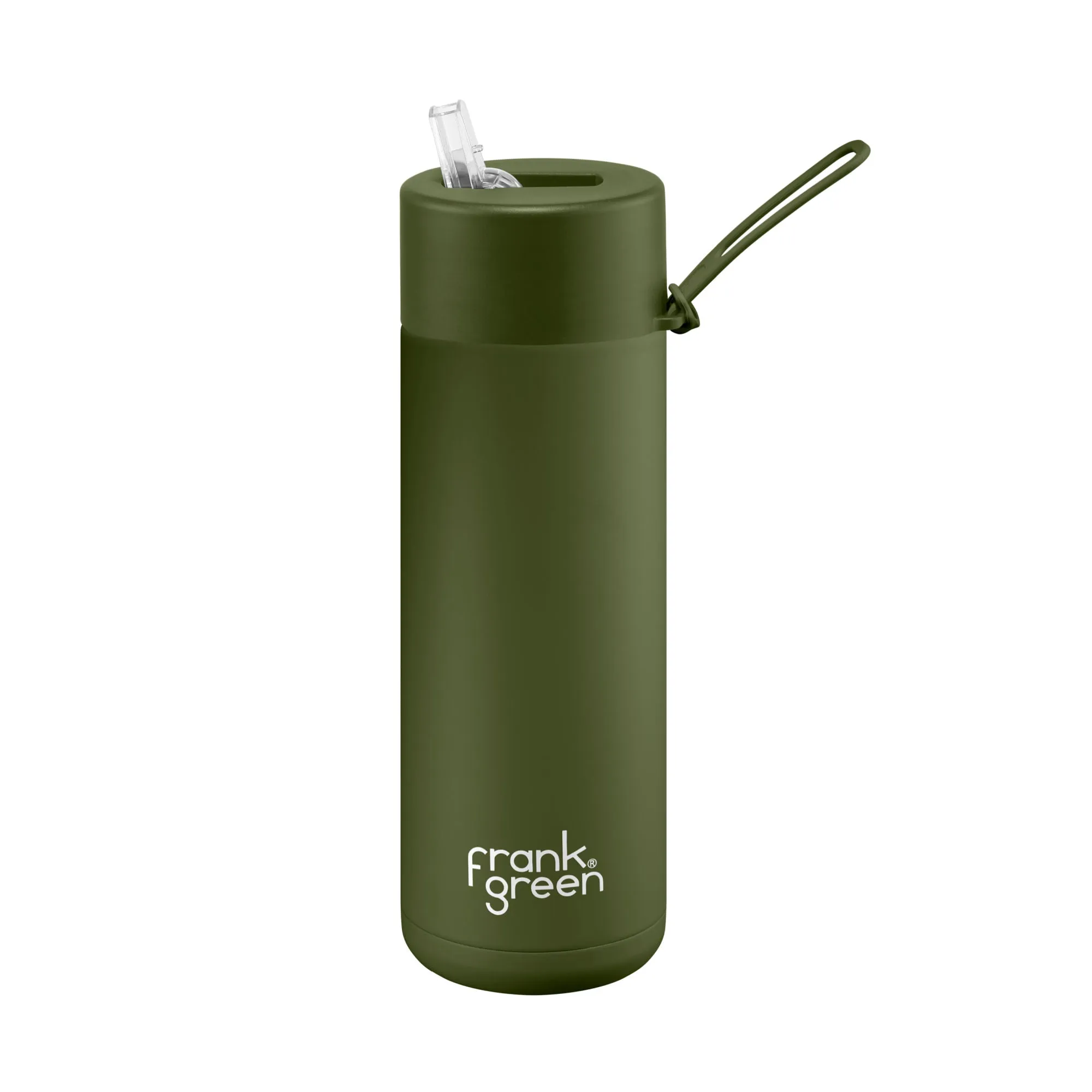 Frank Green Insulated Drink Bottle 595ml - Khaki