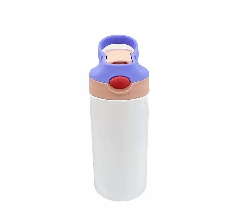 FREE GIFT12oz Kids Sublimation Water Bottle 3 in 1 UV And Glow