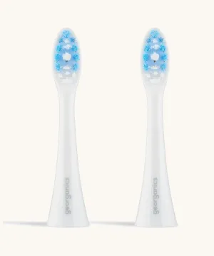 Georganics Sonic Toothbrush Replacement Heads for 35000SPM - 2 Pack