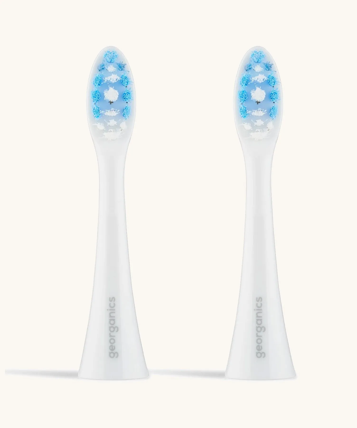 Georganics Sonic Toothbrush Replacement Heads for 35000SPM - 2 Pack