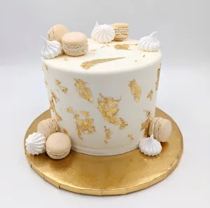 Gold Leaf and Macarons