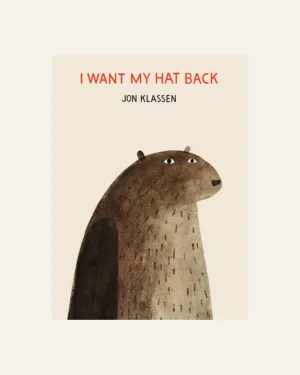 I WANT MY HAT BACK - HARDCOVER