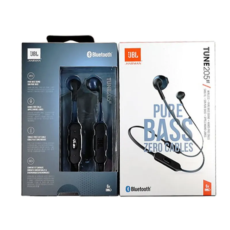 JBL TUNE 205BT - In-Ear Wireless Bluetooth Headphone with Remote