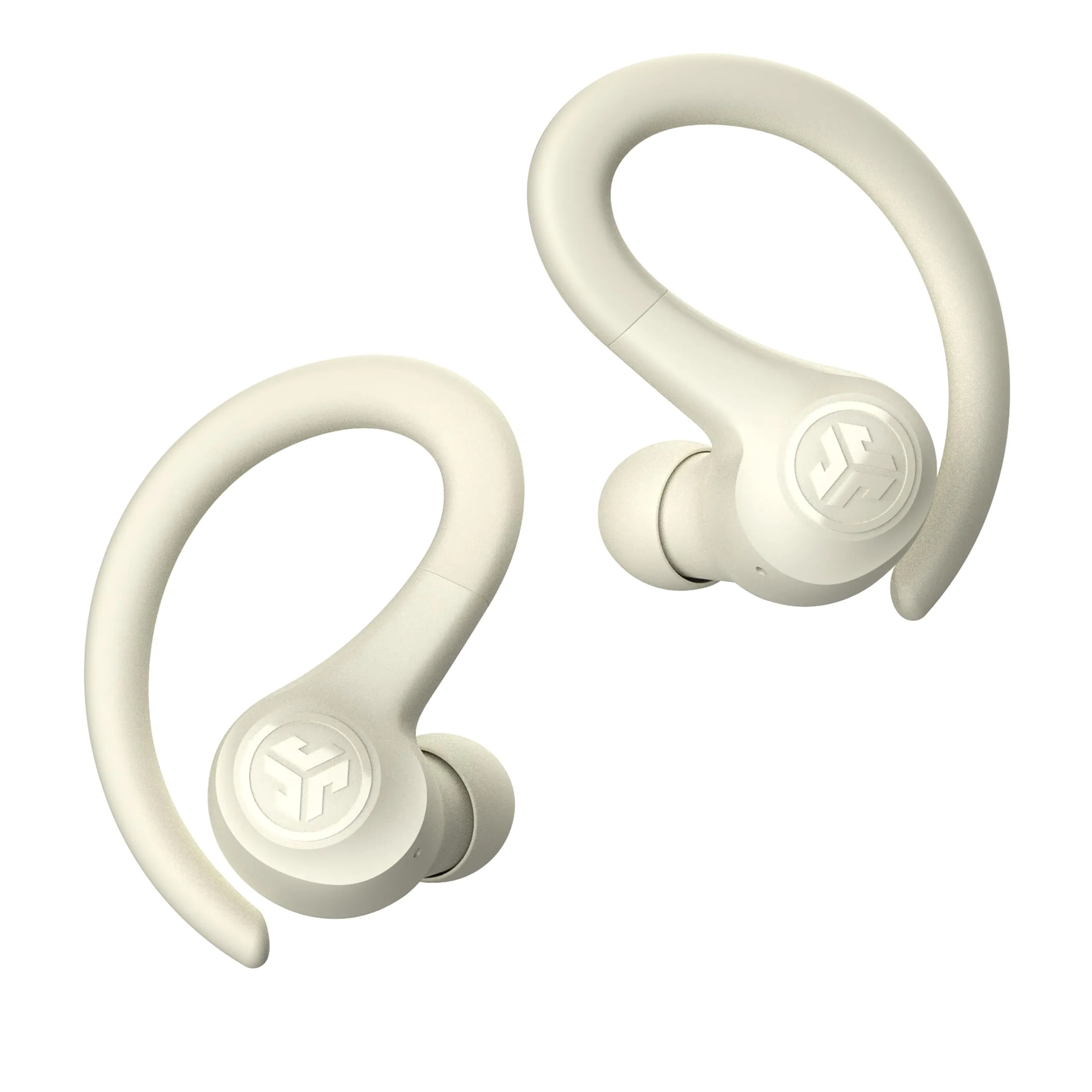 JLab GO Air Sport Wireless Workout Earbuds with Secure Earhook Sand