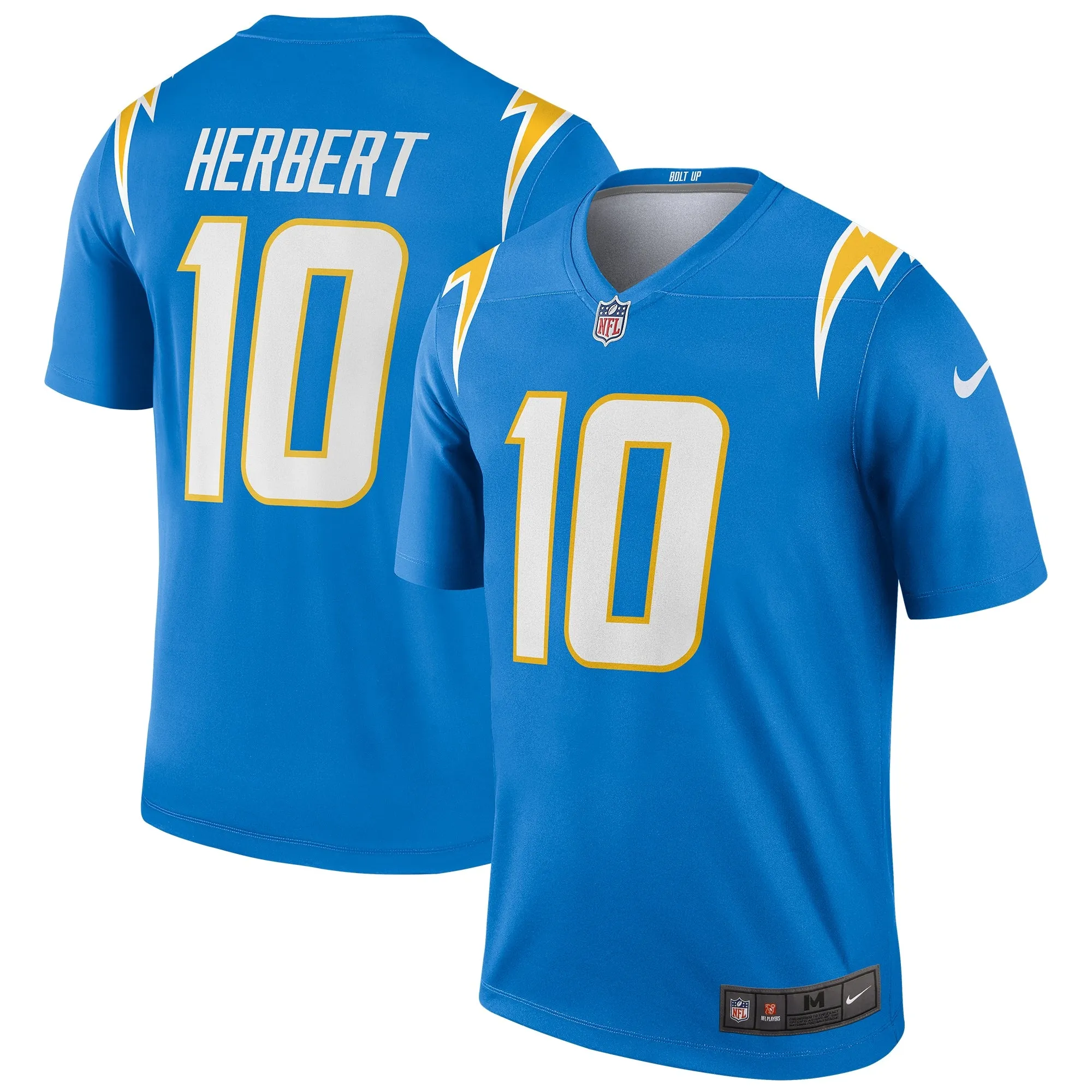 Justin Herbert Los Angeles Chargers Nike Legend Jersey - Powder Blue