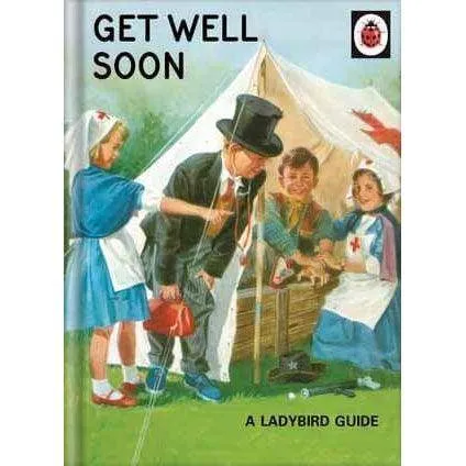 Ladybird Books 'Get Well Soon' Card