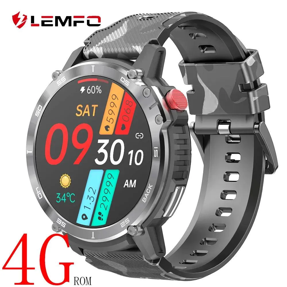 LEMFO smartwatches for men  support connect headset|Unveiling the Symphony of Fitness and Style