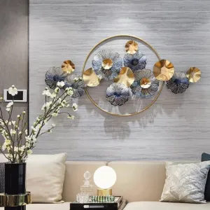 Luxury Flora Metal Wall Décor