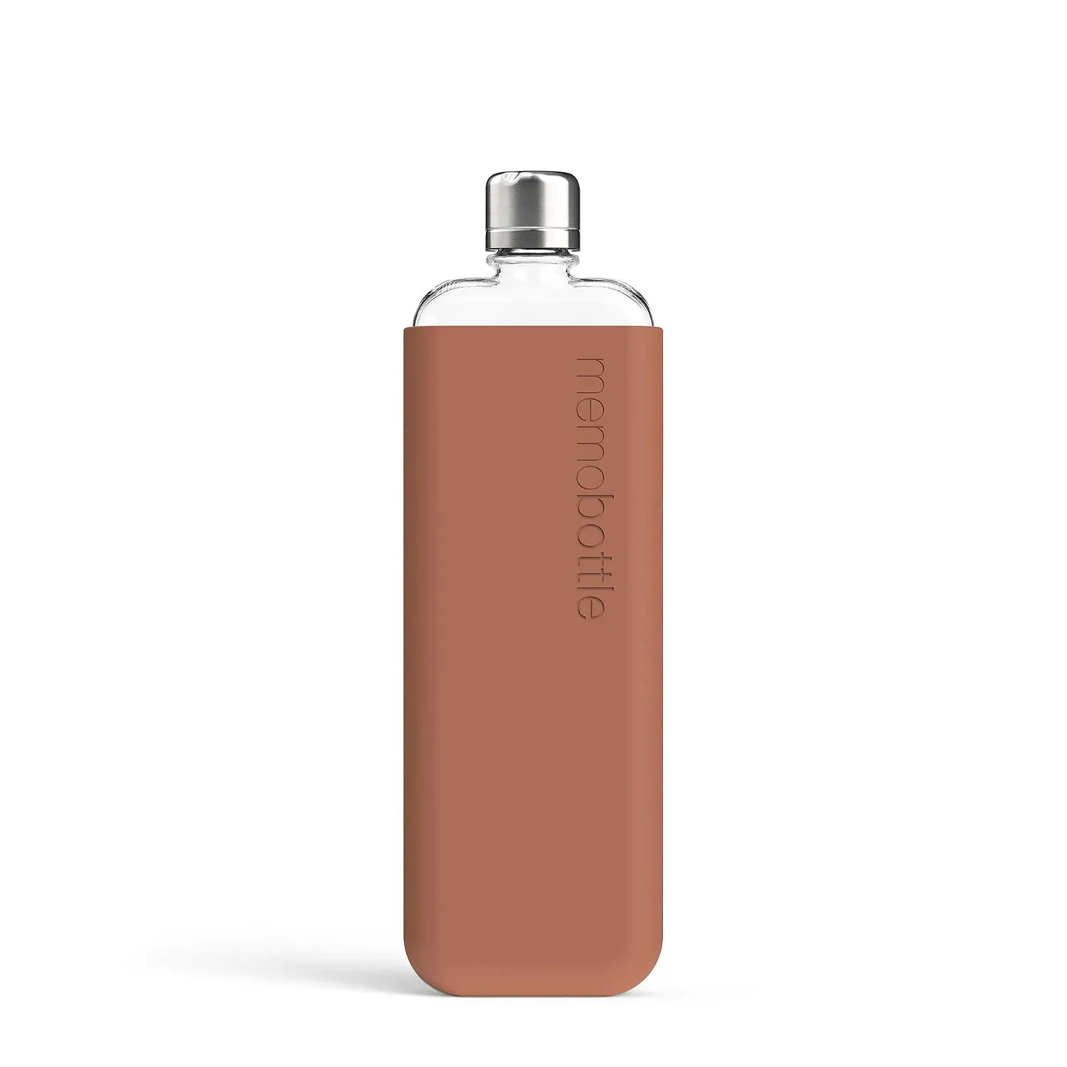 memobottle | sleeve slim silicone | terracotta