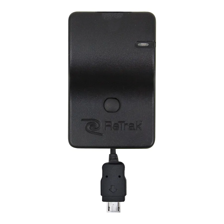 Micro USB Wall Charger | Retractable Micro USB Cable | 2.1A Wall Charger