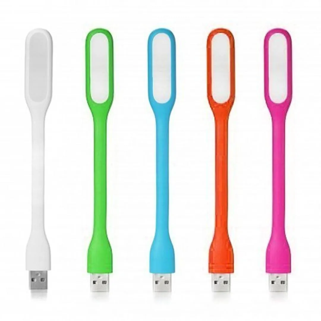 Mini USB LED Light Adjust Angle / bendable Portable Flexible USB Light with usb for power bank PC Laptop Notebook Computer keyboard outdoor Energy Saving Gift Night Book Reading Lamp.(pack of 5)