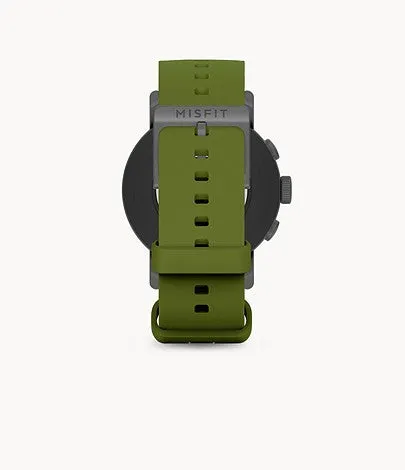 MISFIT Vapor X Gunmetal (Green Silicone Strap) for ChooseHealthy