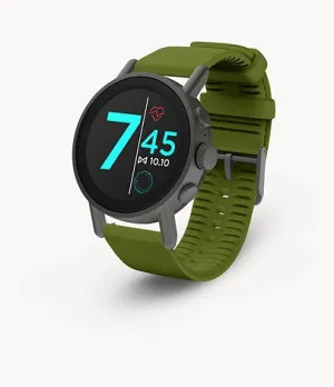 MISFIT Vapor X Gunmetal (Green Silicone Strap)