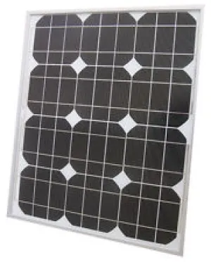 MONOCRYSTALLINE SOLAR PANEL CHARGING KIT