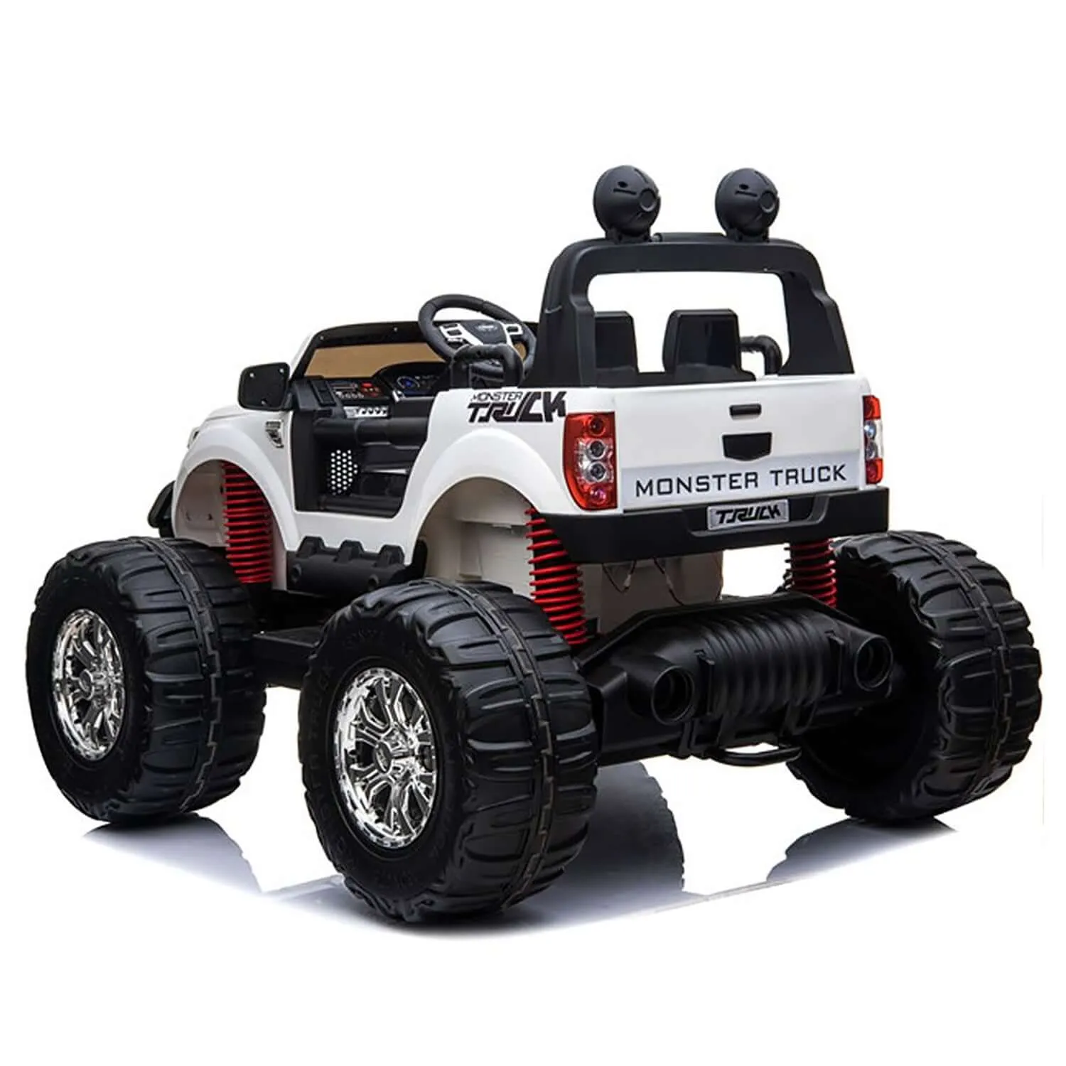 MotoTec Monster Kid's Truck 4x4 Electric Powered Ride