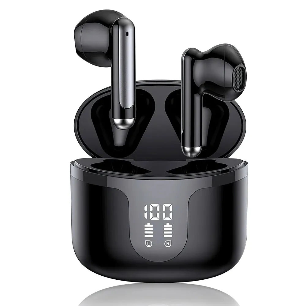 Mpow S47 Wireless Bluetooth V5.3 Earphones with 35H Playback Waterproof Earbuds