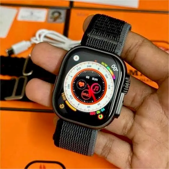 MT9 Super OLED Apple Ultra Series 8 Smartwatch For Both Men / Women 2.2 - HD Screen {Like Never Before}