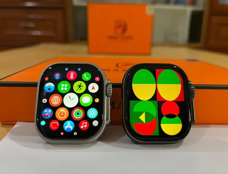 MT9 Super OLED Apple Ultra Series 8 Smartwatch For Both Men / Women 2.2 - HD Screen {Like Never Before}