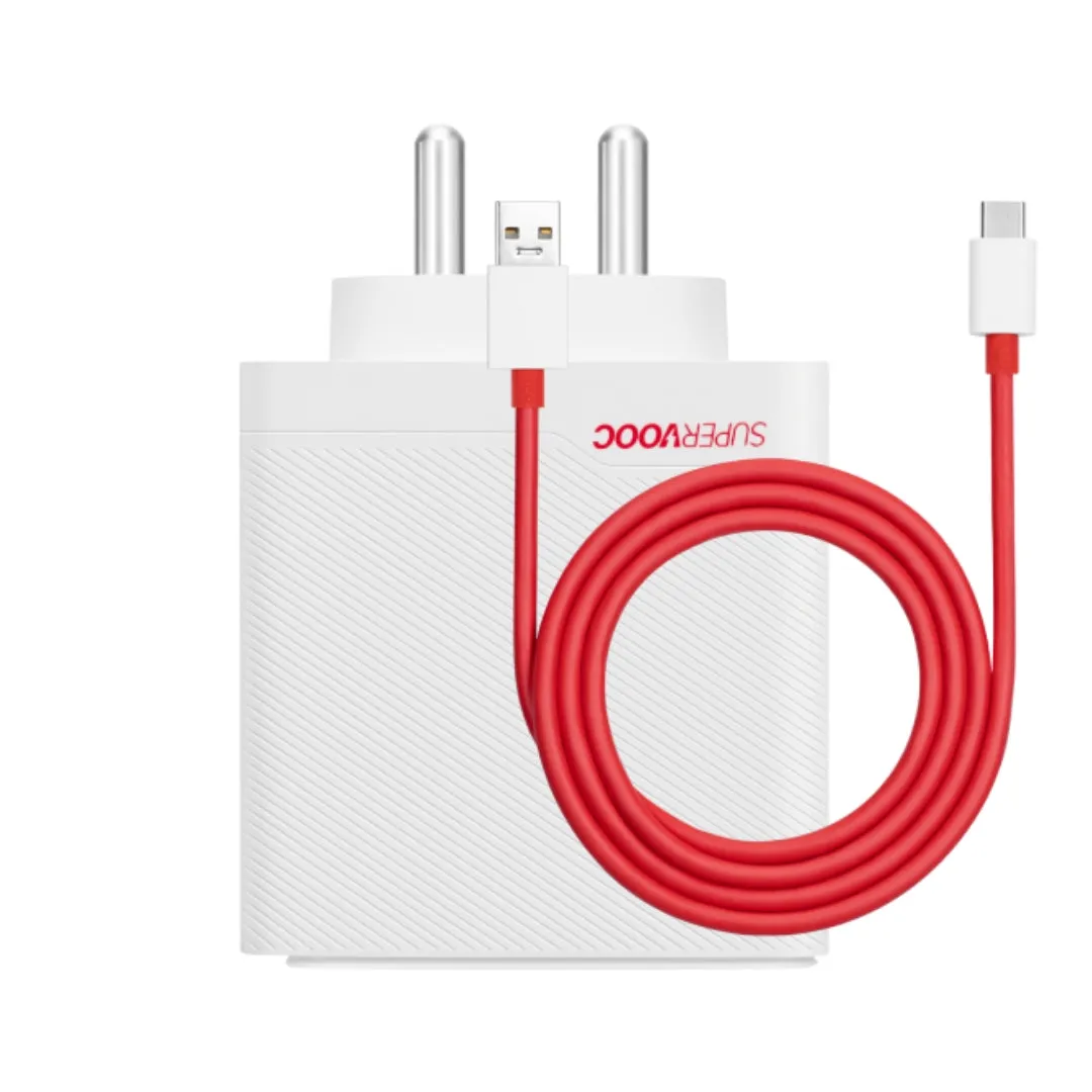 Oneplus 100W SuperVooc DualPort Charger (Adapter With Cable)