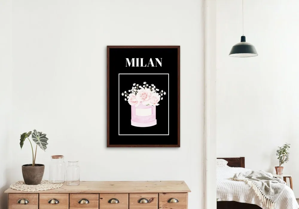 Paris New York Milan Fashion Wall Art Set Of 3 PRINTABLE ART, Luxury Fashion, Milan Paris Wall Art, Designer Posters, Glam Wall Art