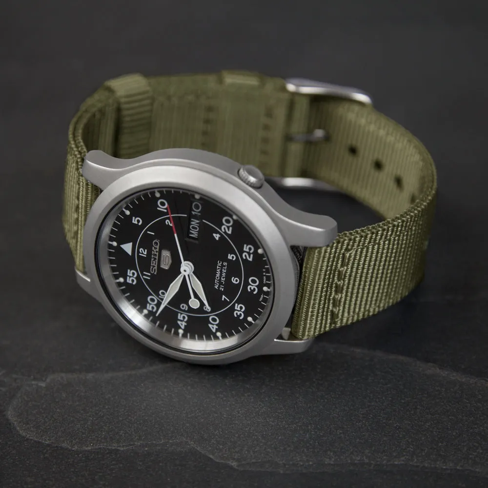 Quick Release Nylon Watch Band - Olive