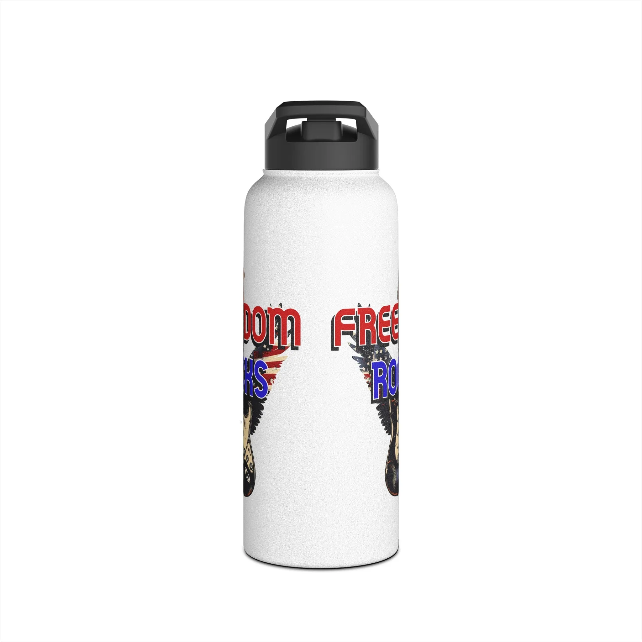 "Freedom Rocks" Stainless Steel Water Bottle