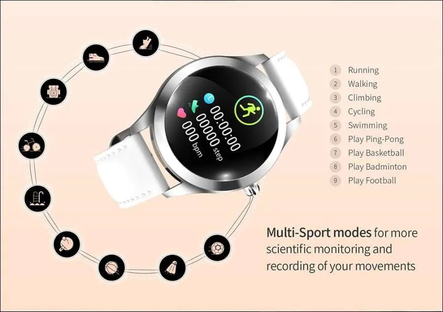 Sport Smart Watch Fitness Bracelet